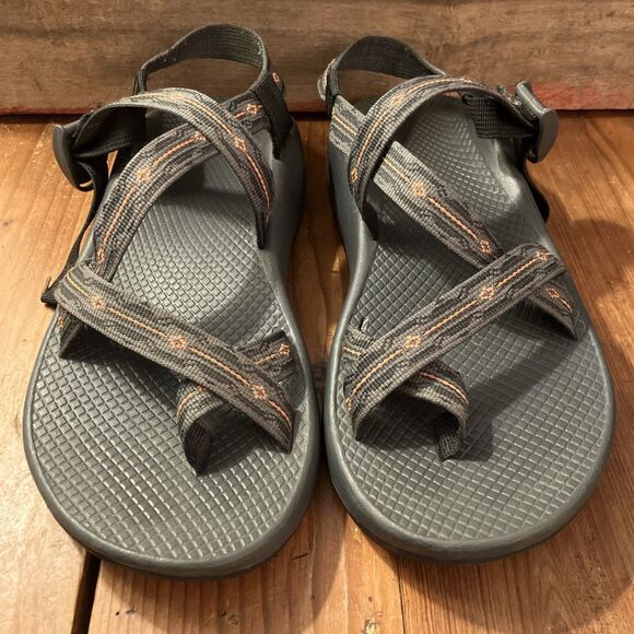 CHACO Men\'s Z/2 Classic Vibram Performance Sandals Hiking Size 9 Charcoal Gray main image 4